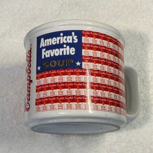 VINTAGE CAMPBELL’S AMERICA’S FAVORITE SOUP USA FLAG DESIGN